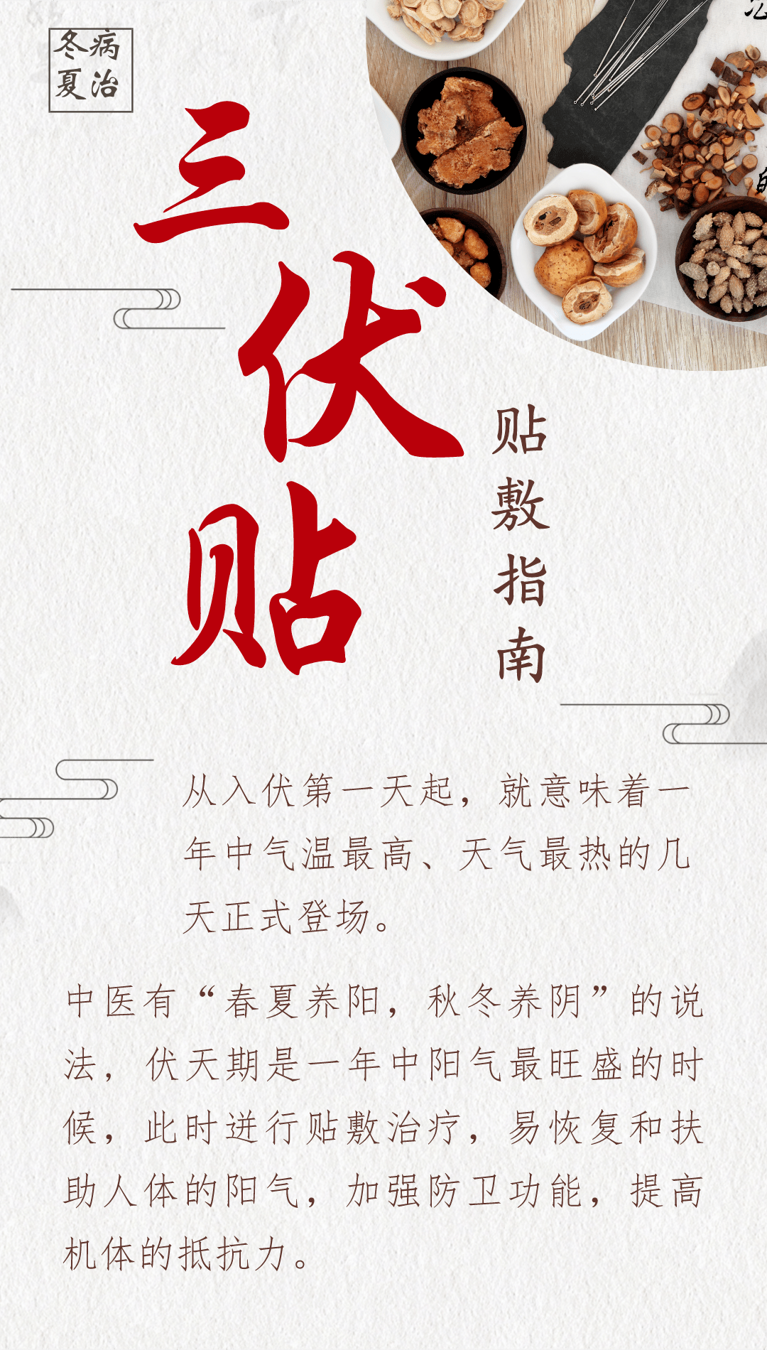1、什么是三伏貼？