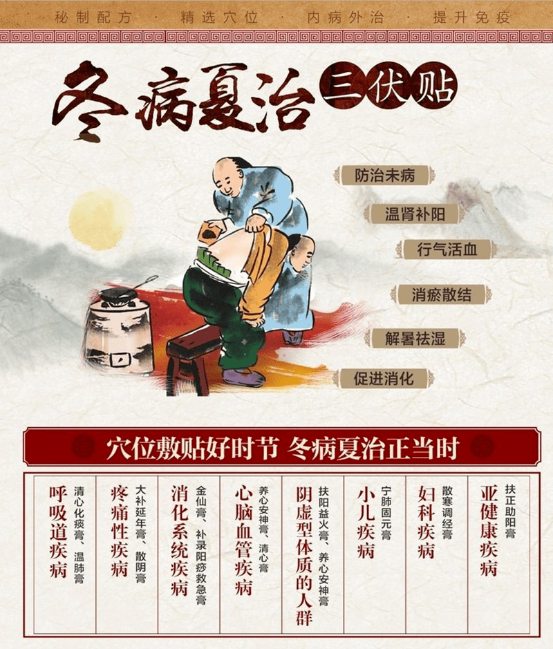 1、為什么三伏貼會(huì)發(fā)熱？</p><p>三伏貼能治老寒腿嗎？
